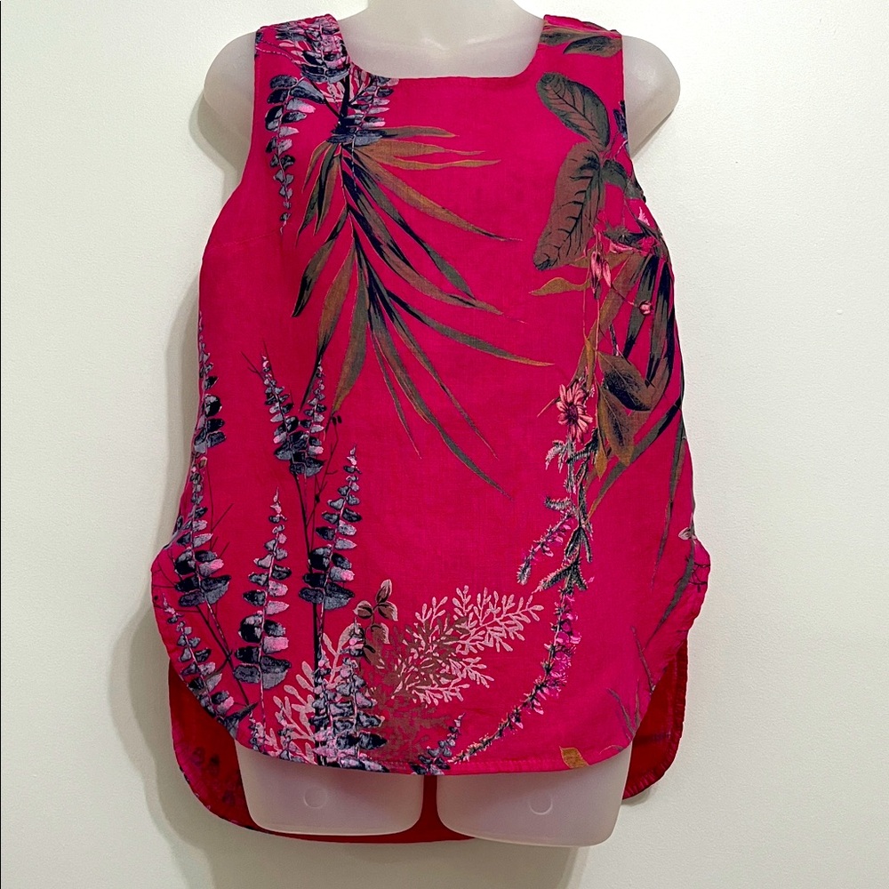 Linen Luv sleeveless top